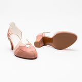 Christine Vintage Pumps (Seductress Pink)
