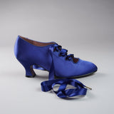 Foxtrot Edwardian Pump (Cobalt Blue)