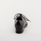 Ghillie Vintage Lace-Up Shoes (Black)