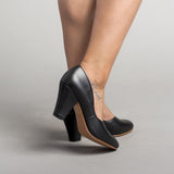 Marilyn 1940s Pumps (Black)
