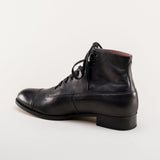 Noble Men's Vintage Lace-Up Boots (Black)